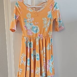 Dot dot smile ballerina style twirl dress 3/4t